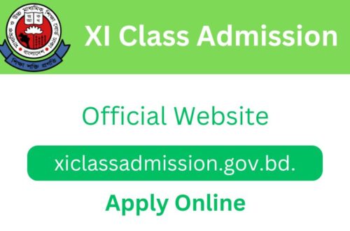 XI Class Admission